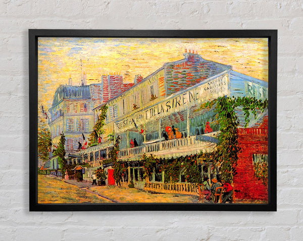 Van Gogh Restaurant De La Sirene At Asnieres