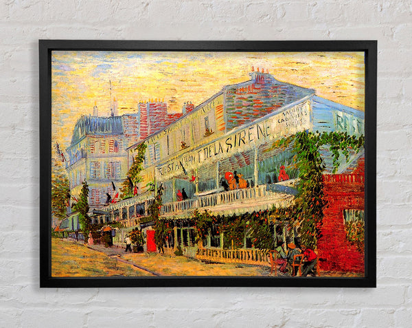 Van Gogh Restaurant De La Sirene in Asnières