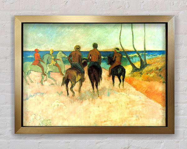 Gauguin Reiten am Strand 2