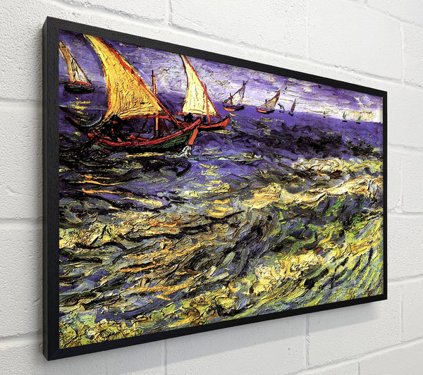 Van Gogh Seascape At Saintes-Maries