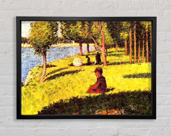 Seurat Sitzende Figur