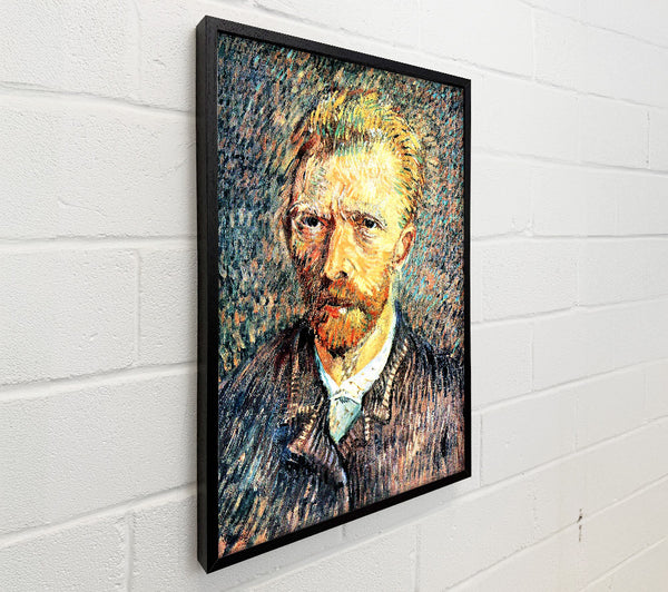 Van Gogh Self Portrait In Brown Shirt