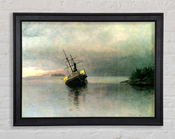 Bierstadt Schiffbruch in Loring Bay, Alaska