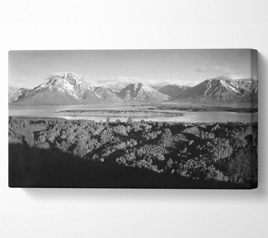  A Canvas Print of Ansel Adams Signal Hill In Grand Teton Wyoming Canvas Art