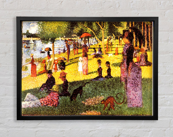 Seurat, Skizze, Von, Leute