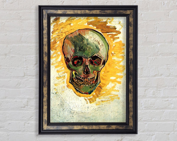 Van Gogh Skull Framed Print
