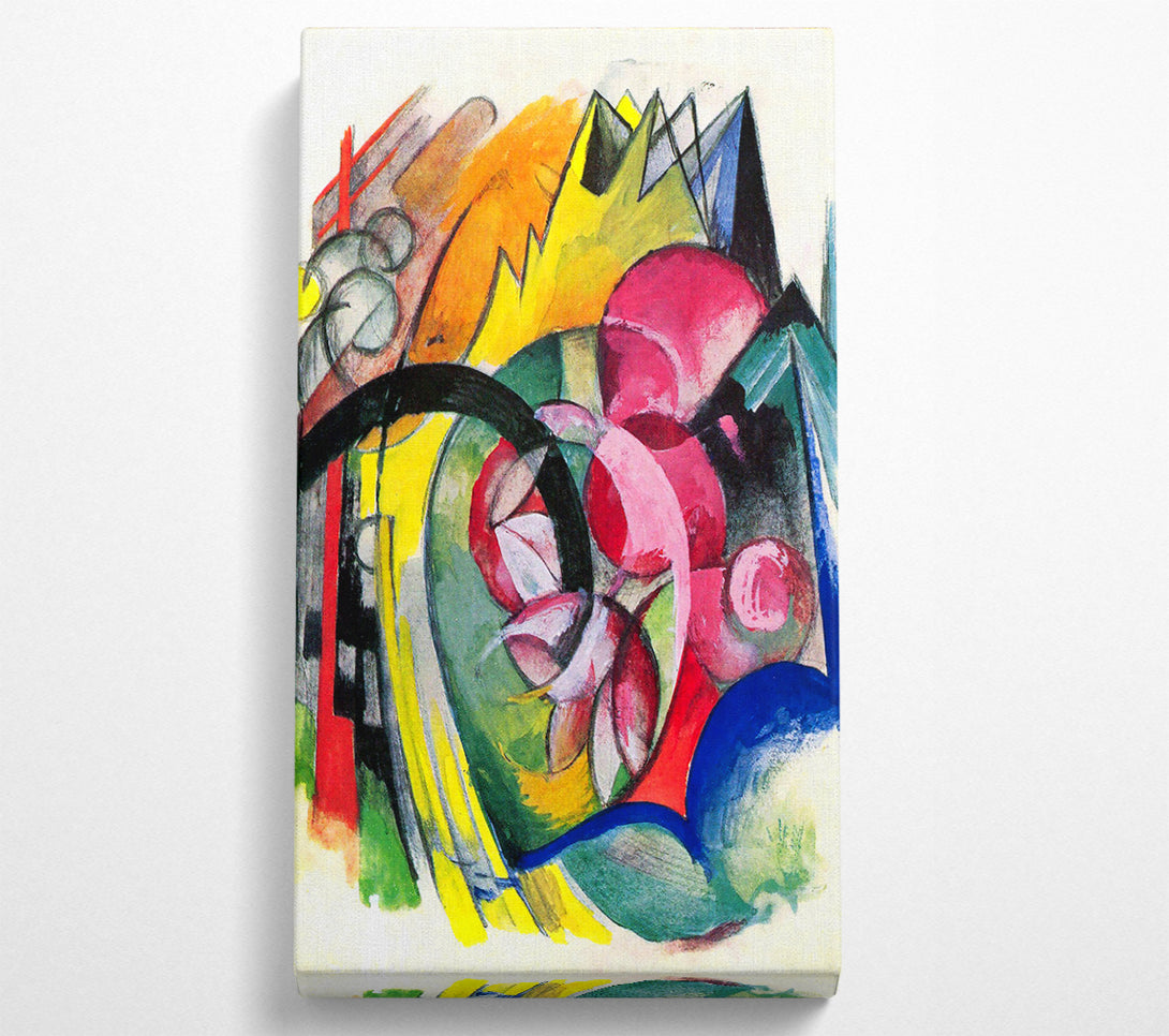 A Canvas Print of Franz Marc Small Composition 2 Canvas Wall Art