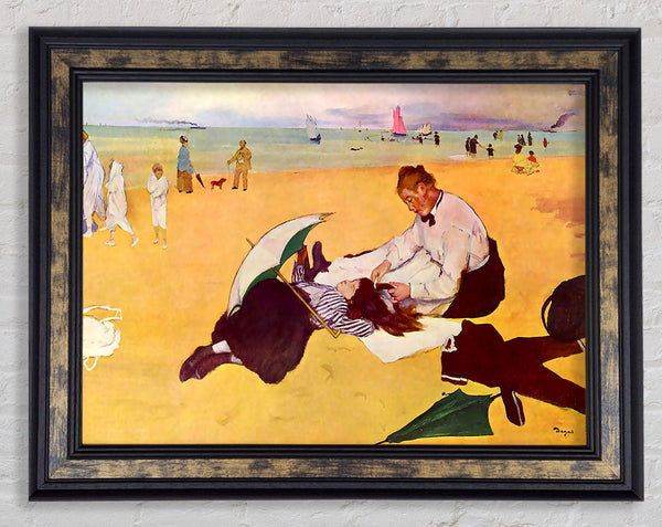 Degas, Kleine Mädchen am Strand
