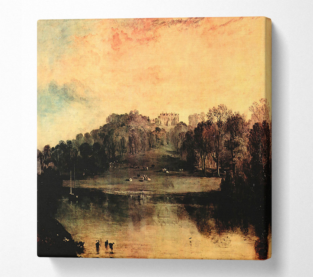  A Canvas Print of Joseph Mallord Turner Somer-Hill Near Turnbridge Canvas Print