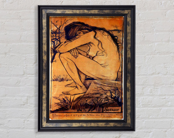 Van Gogh Sorrow 1 Framed Print