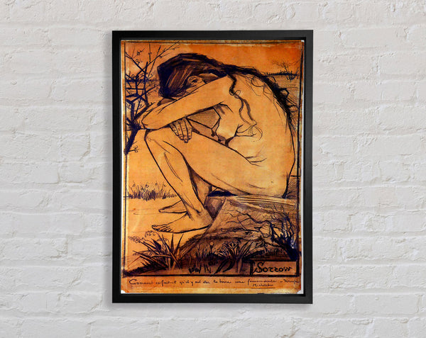 Van Gogh Sorrow 1 Framed Print