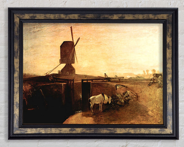 Joseph Mallord Turner Southall Mill Framed Print