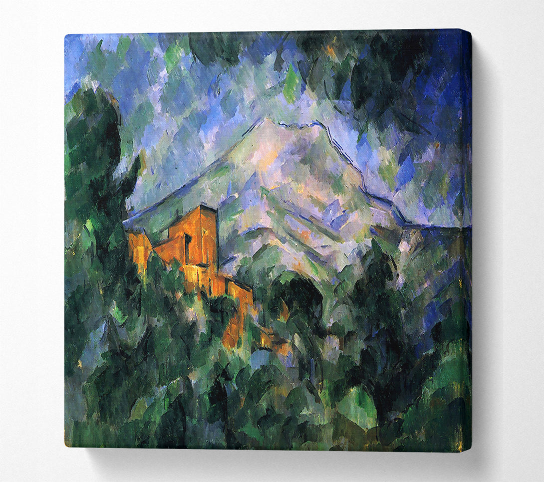  A Canvas Print of Cezanne St Victoire And Chateau Noir Canvas Art