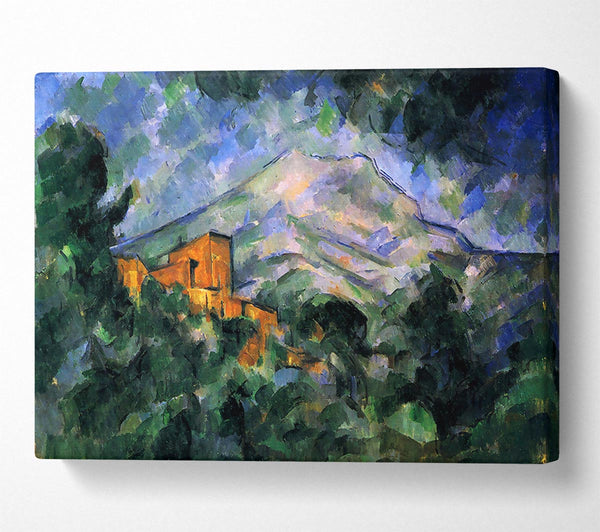  A Canvas Print of Cezanne St Victoire And Chateau Noir Canvas Art
