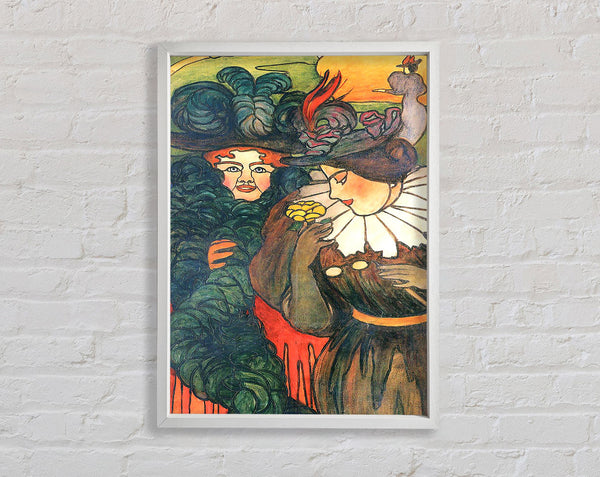 Felix Vallotton Stained Glass Design Framed Print