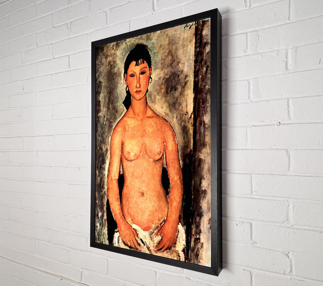  A Canvas Print of Modigliani Standing Elvira Canvas Wall Art