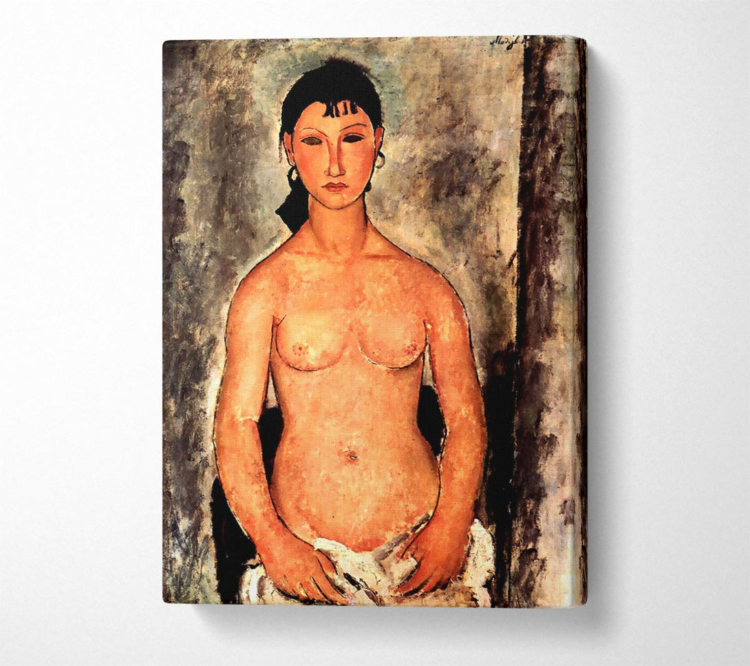  A Canvas Print of Modigliani Standing Elvira Canvas Wall Art