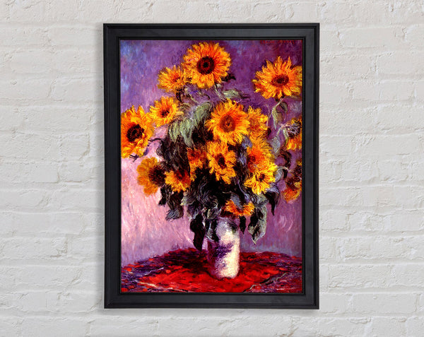 Monet Stillleben Sonnenblumen