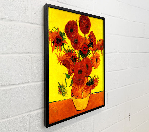 Van Gogh Still Life Vase With Fifteen Sunflowers 3