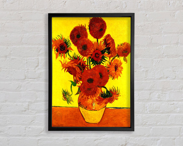 Van Gogh Still Life Vase With Fifteen Sunflowers 3