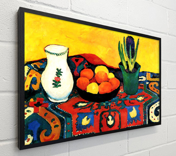 August Macke Still Life With Hyacinthe