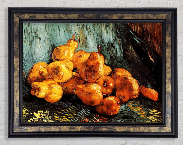 Van Gogh Still Life With Pears Framed Print