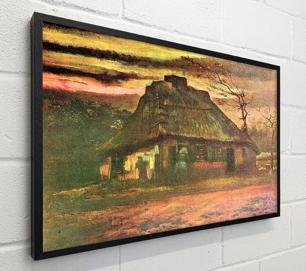 Van Gogh Straw Hut At Dusk