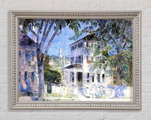 Hassam Street In Portsmouth Framed Print