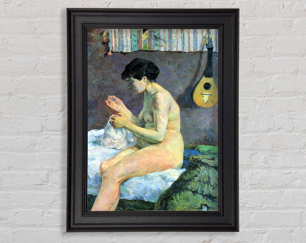Gauguin Study Of A Nude