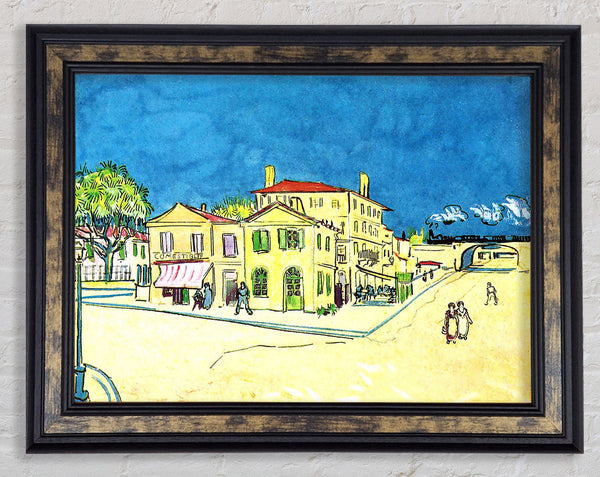 Van Gogh Study On Vincents House In Arles Framed Print