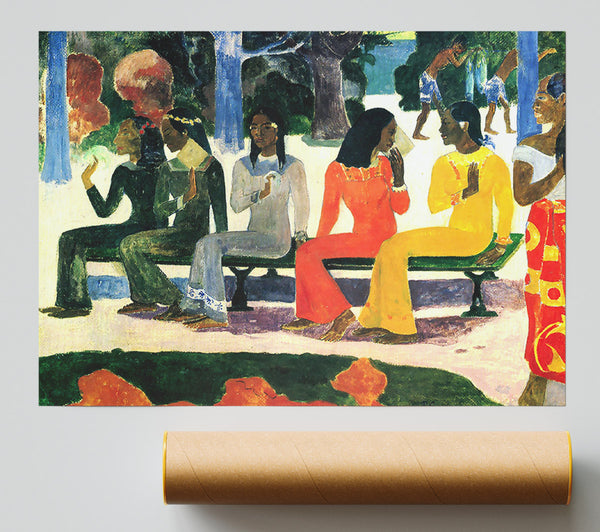 Gauguin Ta Matete Print