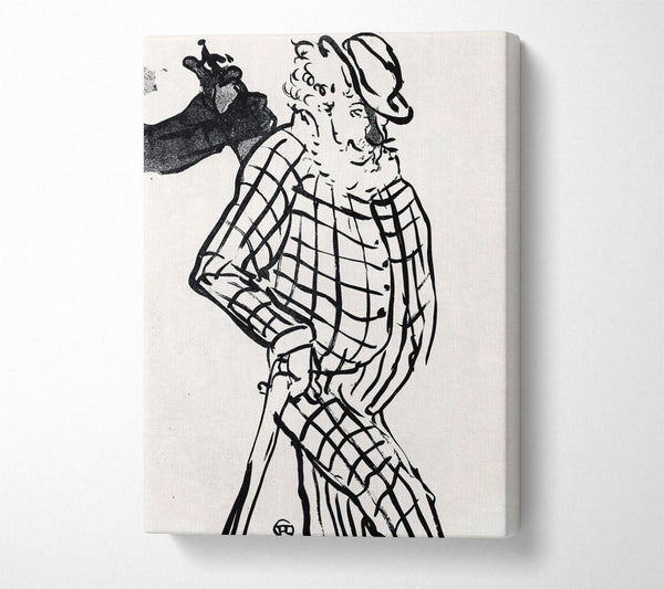 A Canvas Print of Toulouse Lautrec The American Singer Canvas Art