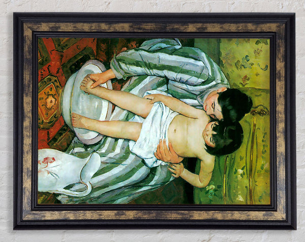 Cassatt The Bath Framed Print