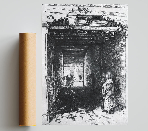 Whistler The Beggars 2 Print