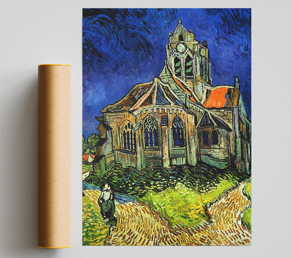 Van Gogh The Church At Auvers Print