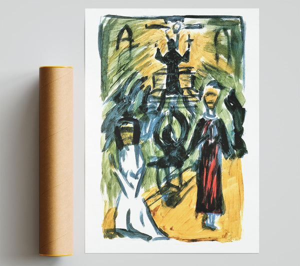 Walter Gramatte The Confession Poster