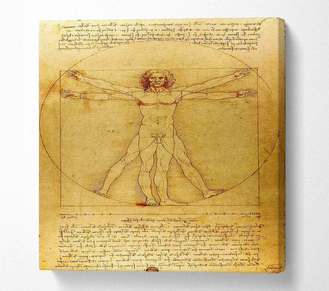 A Canvas Print of The Da Vinci Code Canvas Print