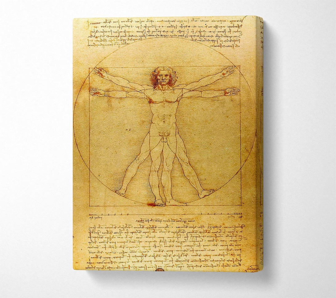  A Canvas Print of The Da Vinci Code Canvas Print