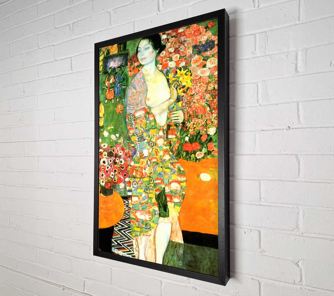  A Canvas Print of Klimt The Dancer Canvas Print