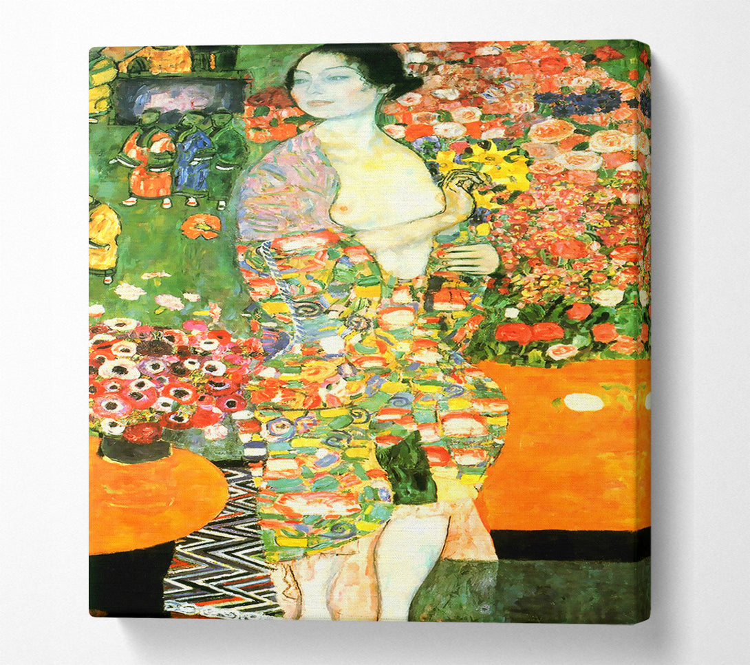  A Canvas Print of Klimt The Dancer Canvas Print