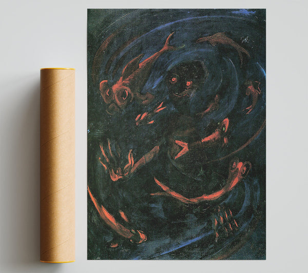 Walter Gramatte The Dream Of The Fish 1 Poster