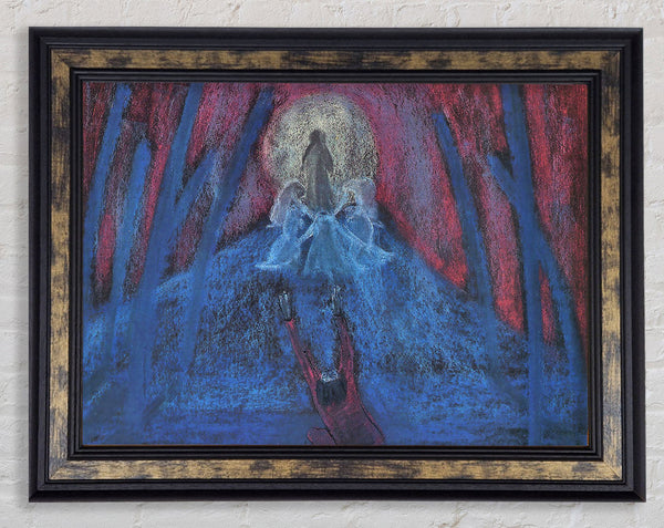 Walter Gramatte The Dreaming Boy Framed Print