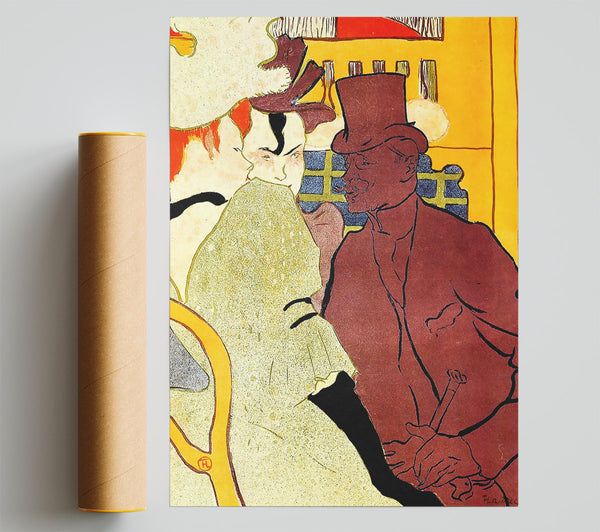 Toulouse Lautrec The English Man At The Moulin Rouge 2 Giclee Print