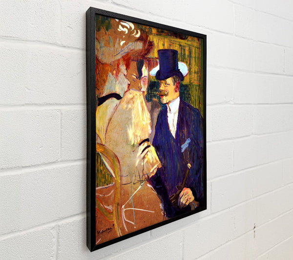 Toulouse Lautrec The English Man At The Moulin Rouge