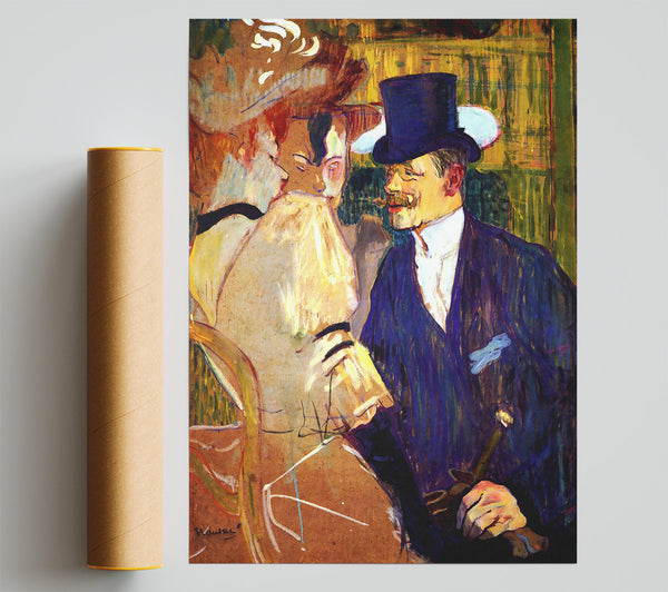 Toulouse Lautrec The English Man At The Moulin Rouge Giclee Print