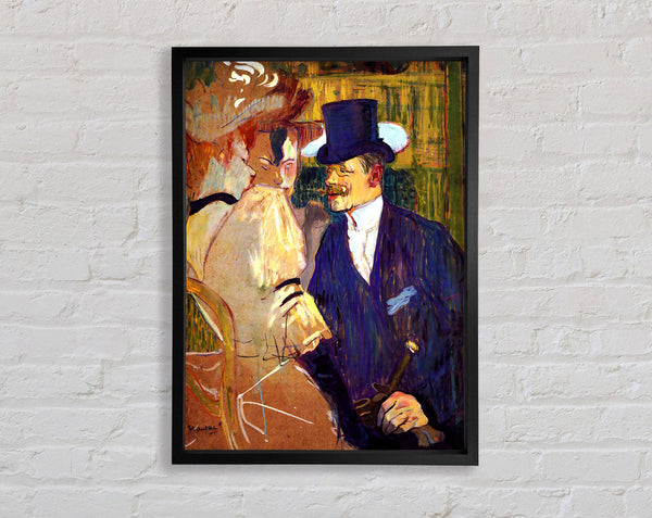 Toulouse Lautrec Der Engländer im Moulin Rouge