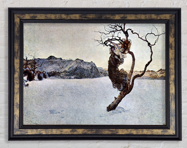 Segantini The Evil Mothers 1 Framed Print