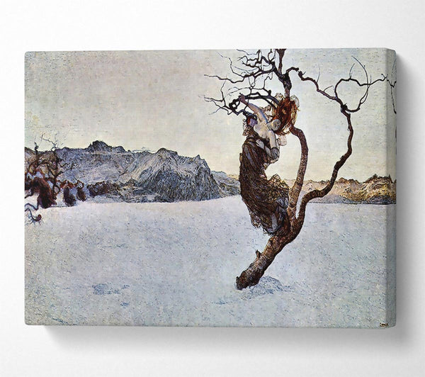  A Canvas Print of Segantini The Evil Mothers 1 Canvas Art