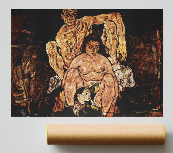 Schiele The Family Giclee Print