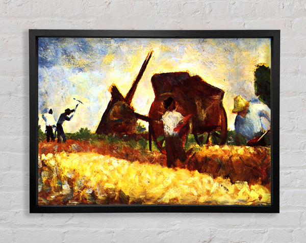 Seurat Der Feldarbeiter